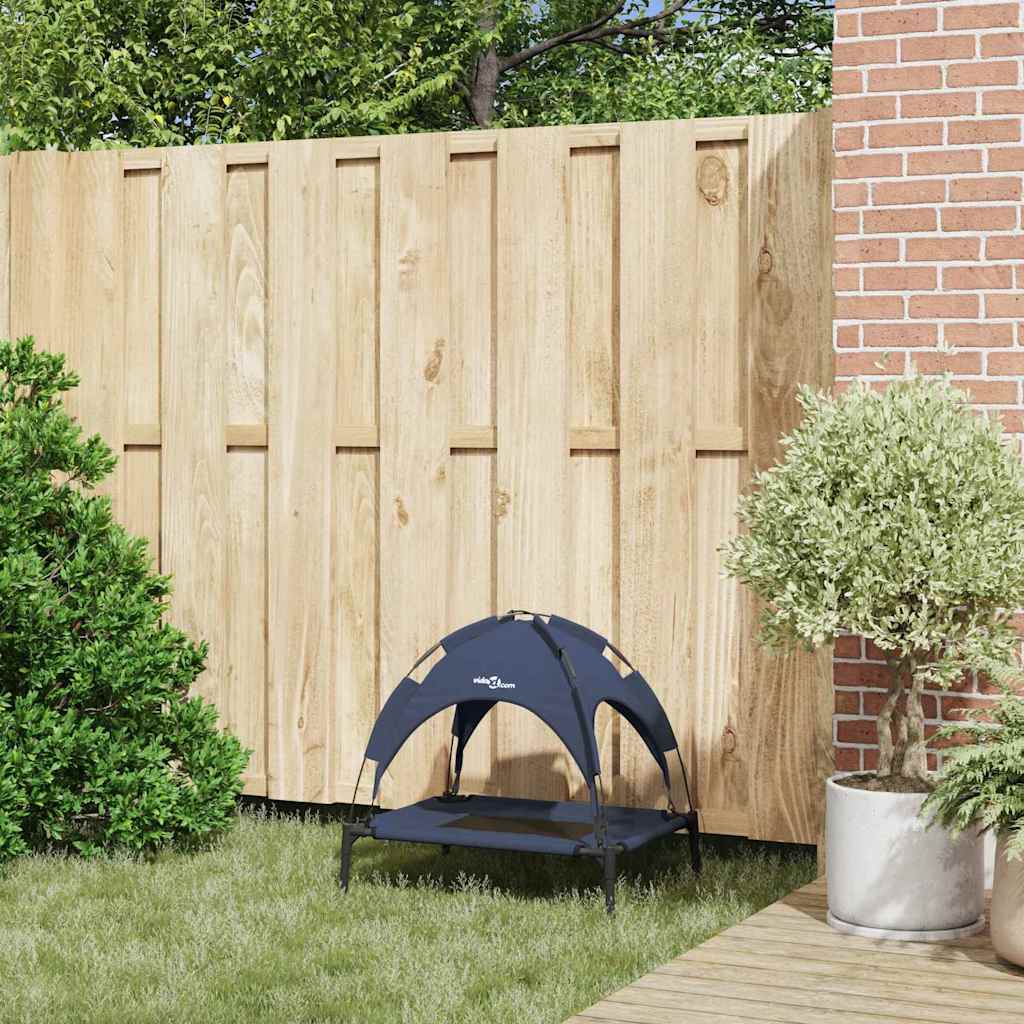 Erhöhtes Hundebett Mit Abnehmbarem Dach S Stahl