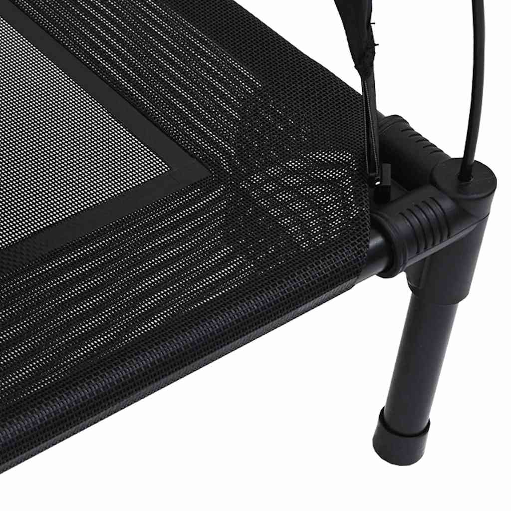 Erhöhtes Hundebett Mit Abnehmbarem Dach Stahl