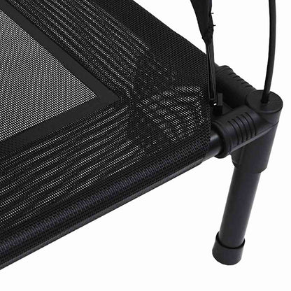 Erhöhtes Hundebett Mit Abnehmbarem Dach Stahl