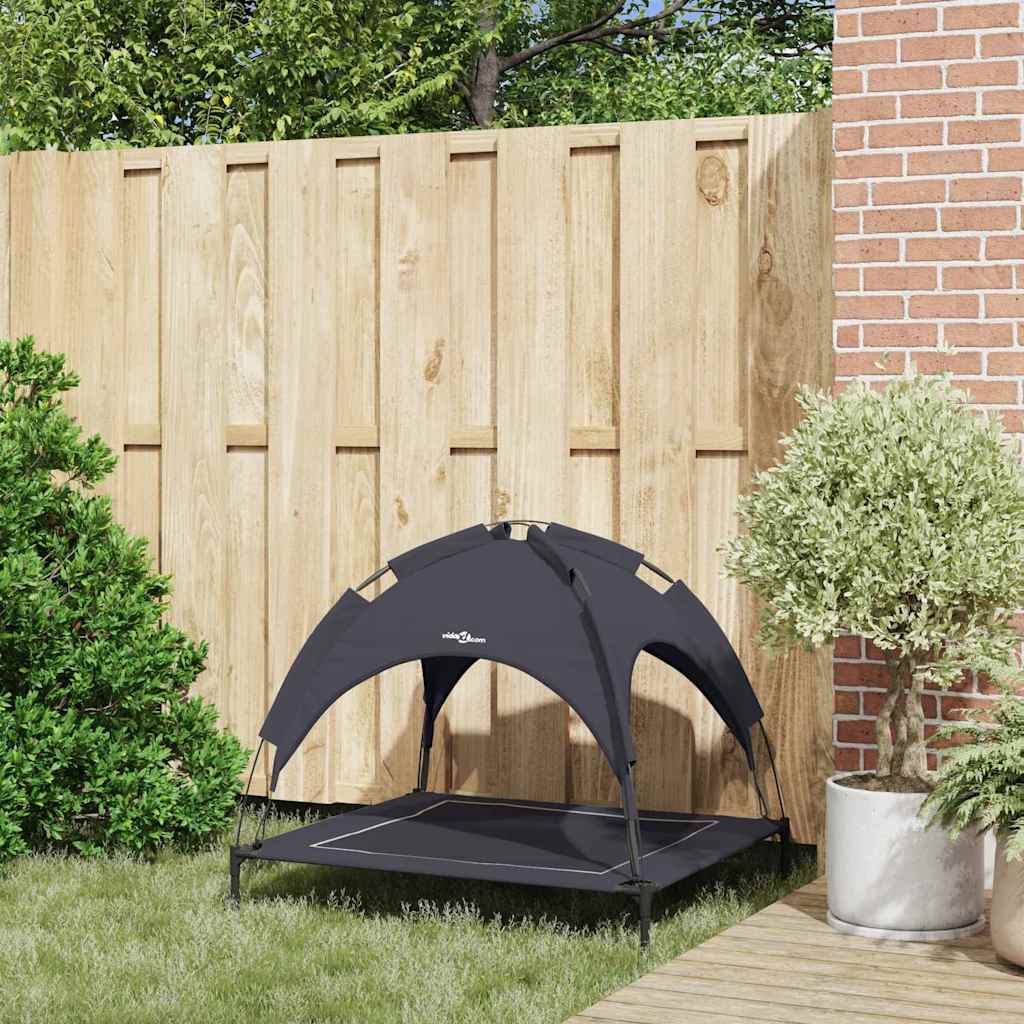 Erhöhtes Hundebett Mit Abnehmbarem Dach L Stahl