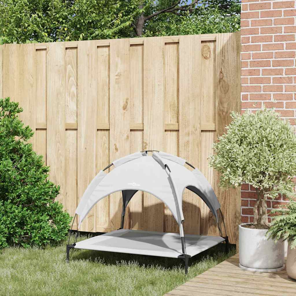 Erhöhtes Hundebett Mit Abnehmbarem Dach L Stahl