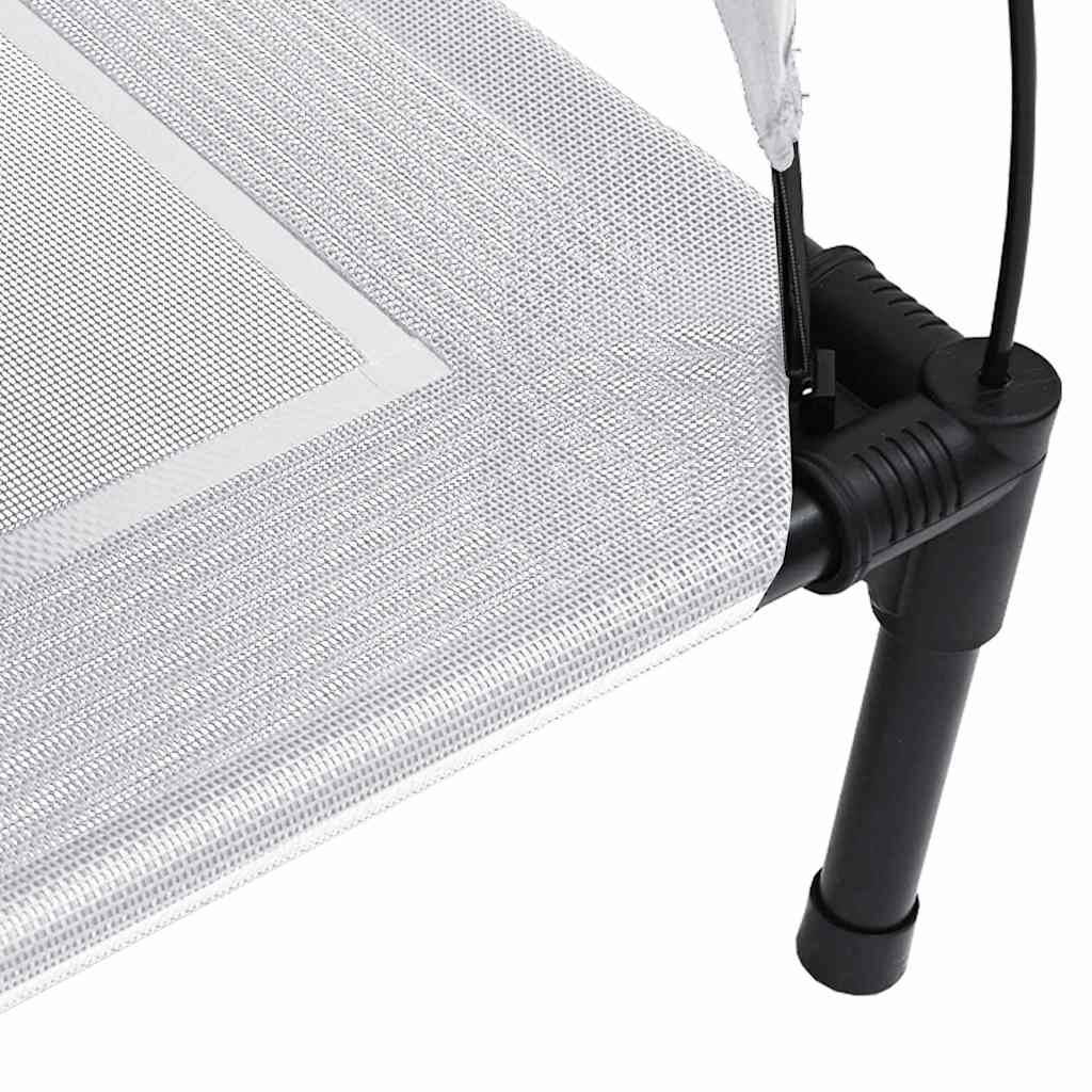 Hochgestelltes Hundebett Mit Abnehmbarem Dach Xl Stahl