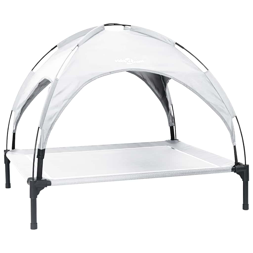 Hochgestelltes Hundebett Mit Abnehmbarem Dach Xl Stahl