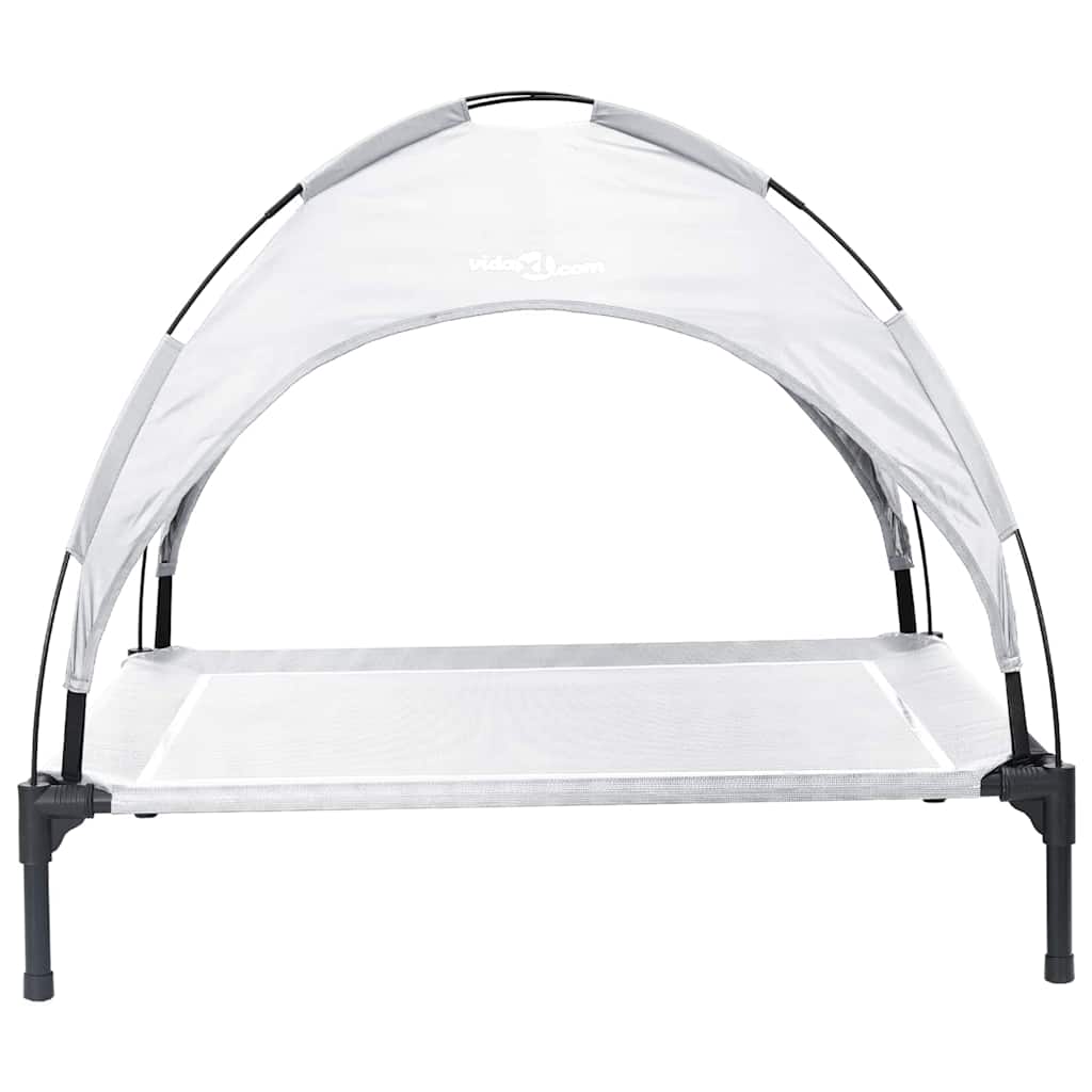 Hochgestelltes Hundebett Mit Abnehmbarem Dach Xl Stahl