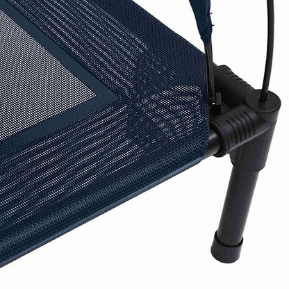 Erhöhtes Hundebett Mit Abnehmbarem Dach Xl Stahl