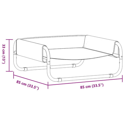 Erhöhtes Hundebett L Oxford Stoff Und Stahl