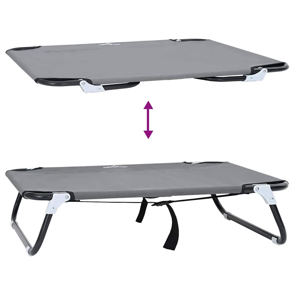 Hundebett Faltbar Aus Oxford-Stoff Und Stahl