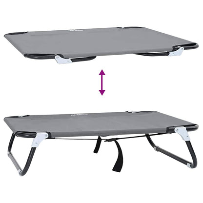 Hundebett Faltbar Aus Oxford-Stoff Und Stahl