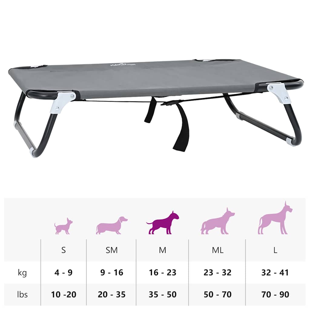 Faltbares Es Hundebett M Oxford Gewebe Und Stahl