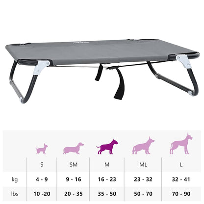 Faltbares Es Hundebett M Oxford Gewebe Und Stahl