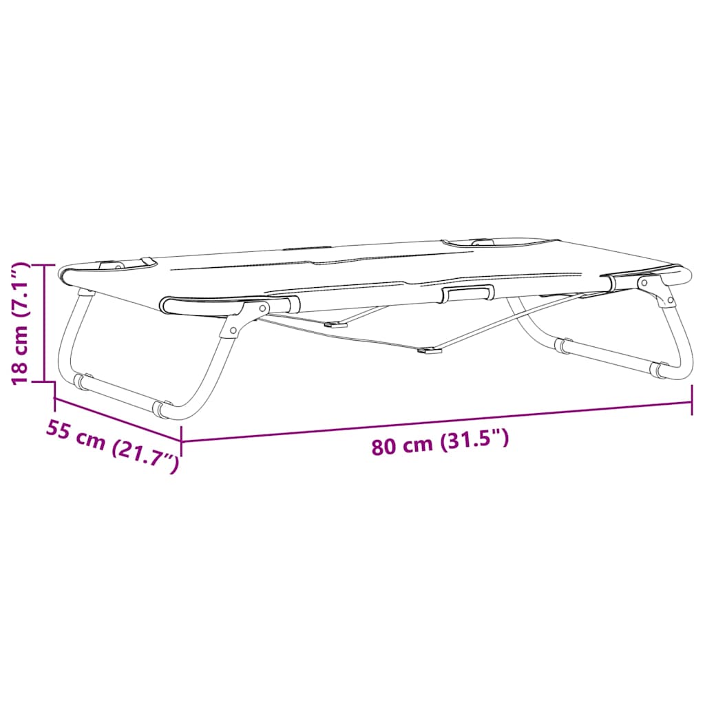 Faltbares Es Hundebett M Oxford Gewebe Und Stahl