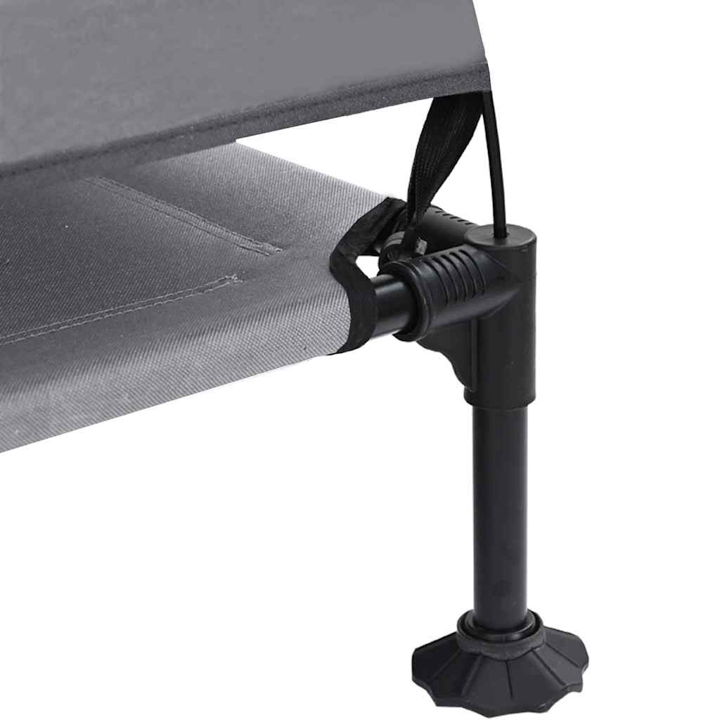 Erhöhtes Hundebett Mit Abnehmbarem Dach Xl Stahl