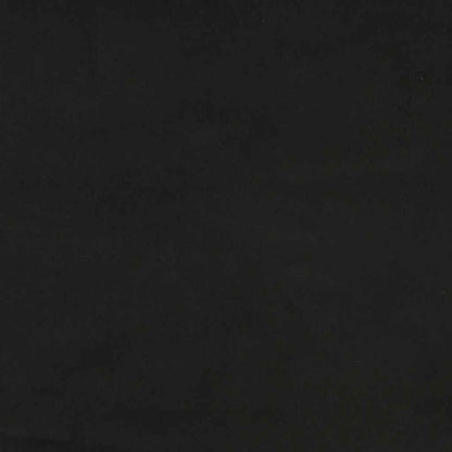 Taschenfederkernmatratze Für Kinder Samt Schwarz