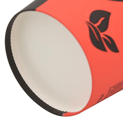 Pappbecher 1000 Stk. 16Oz 400Ml Rot Und Schwarz