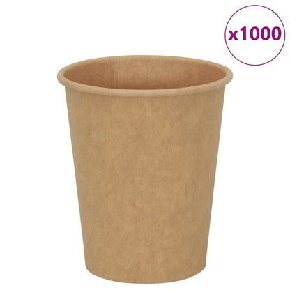 Pappbecher 1000 Stk. 12Oz 300Ml Braun