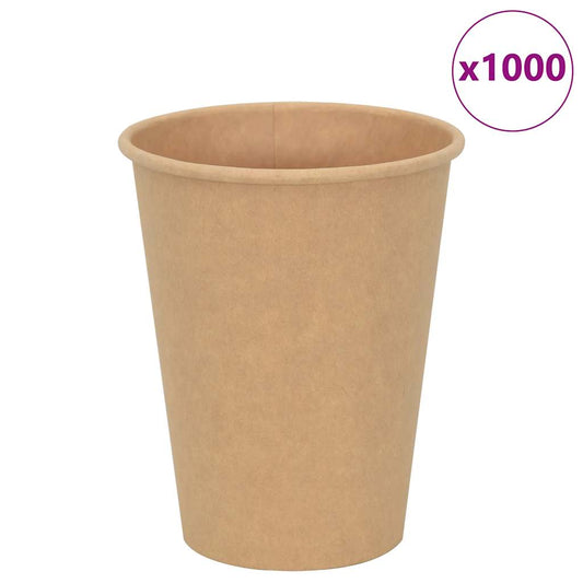Pappbecher 1000 Stk. 12Oz 300Ml Braun