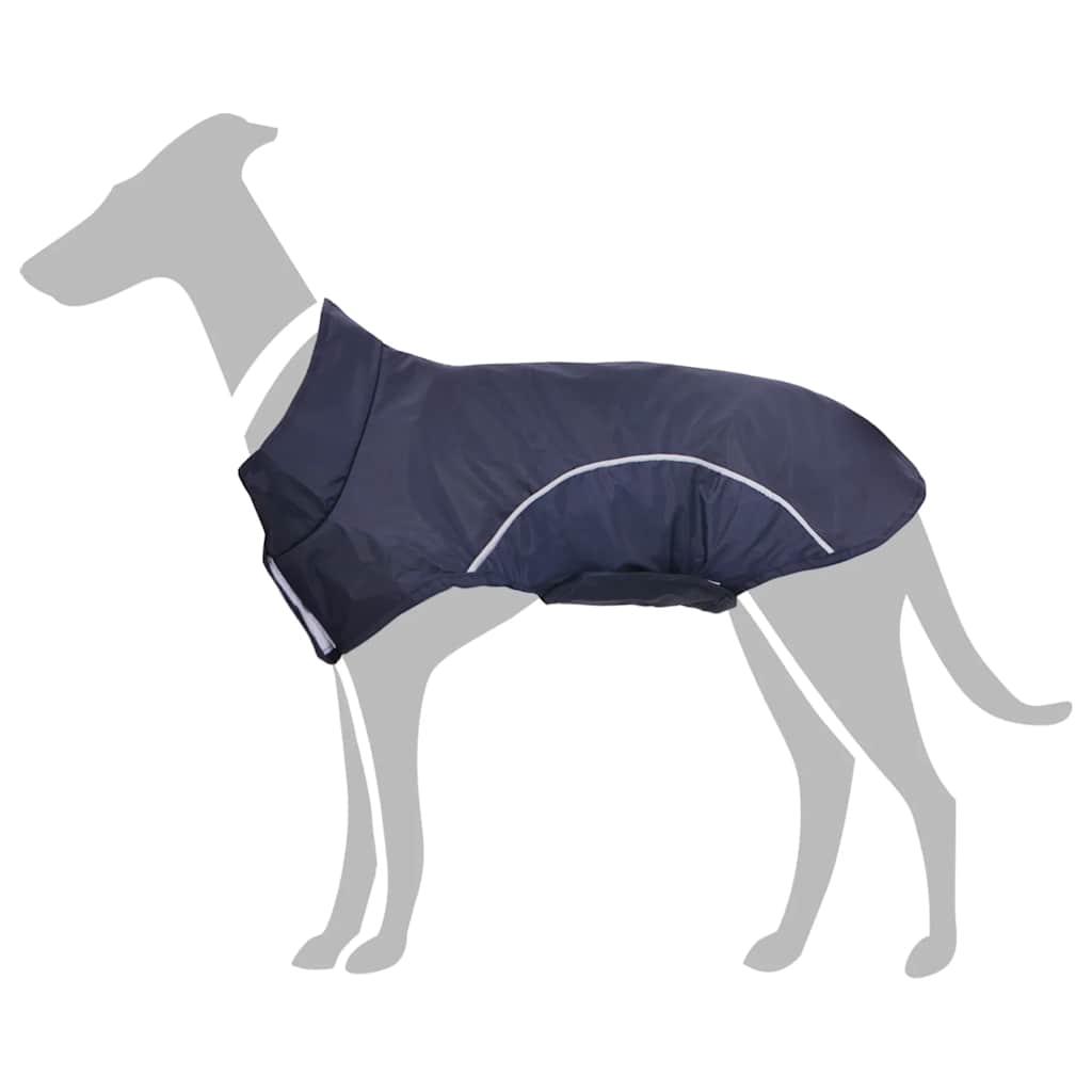 Hunde Regenmantel Mit Reflexstreifen Polyester