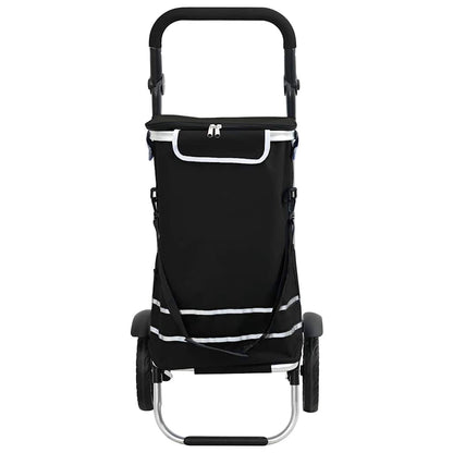 Einkaufstrolley Mit Rädern Und Verstellbarem Griff 40 L