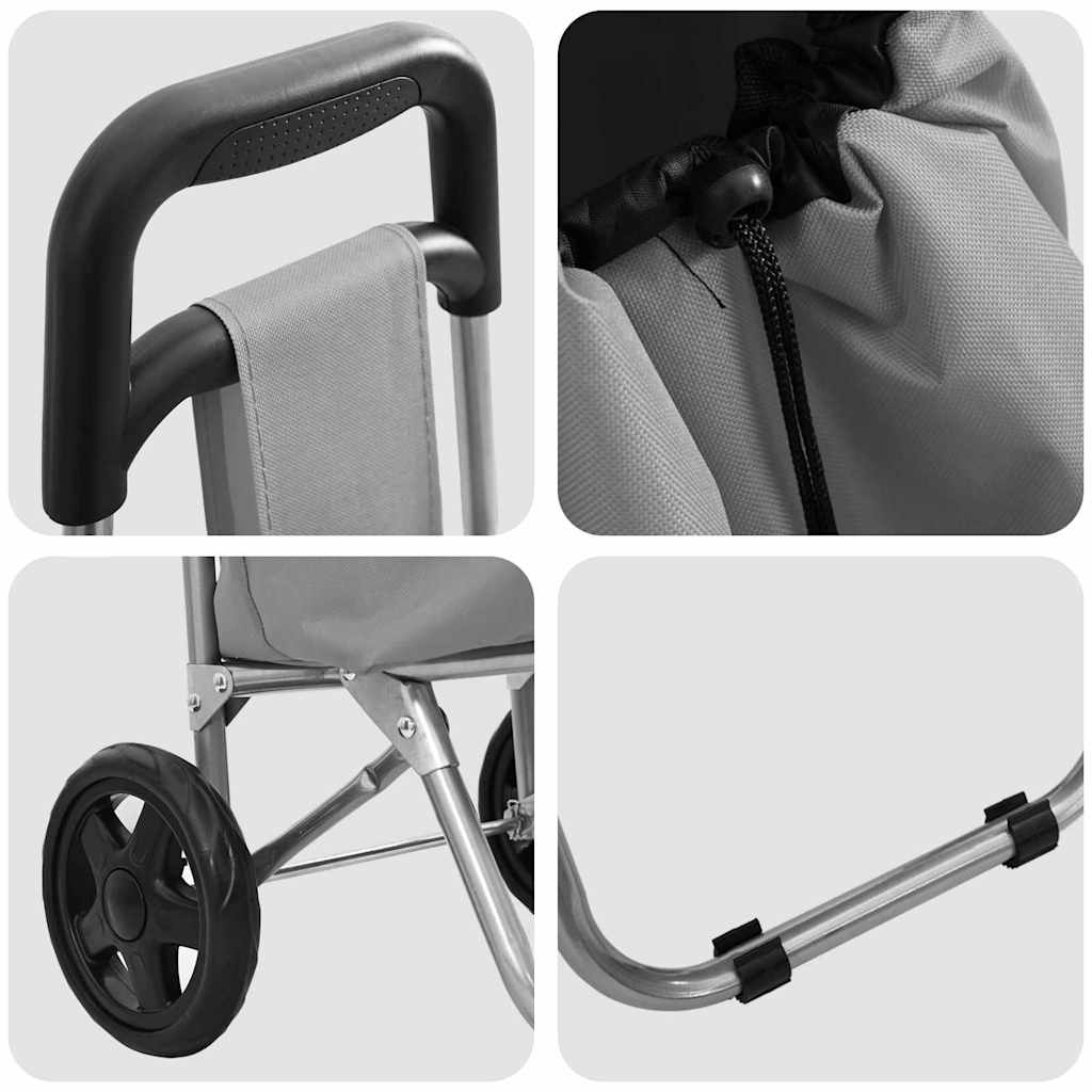 Einkaufstrolley Mit Rädern 35 L