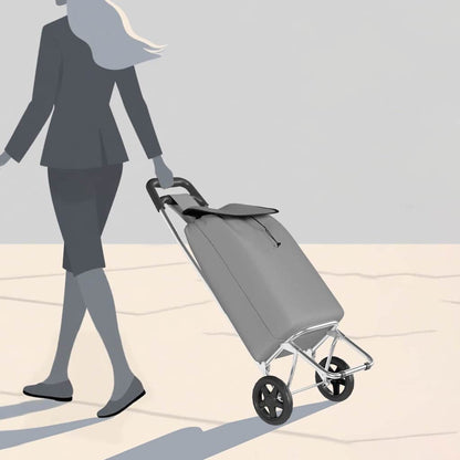 Einkaufstrolley Mit Rädern 35 L