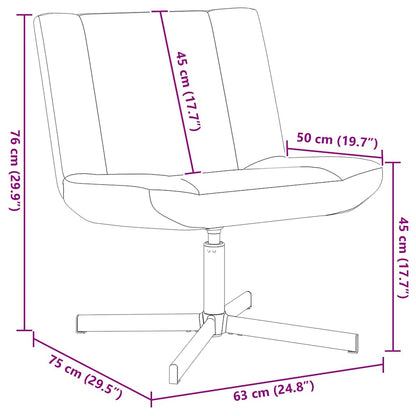 Akzentstuhl Baby Polyester, Metall Standard Schwenkbar