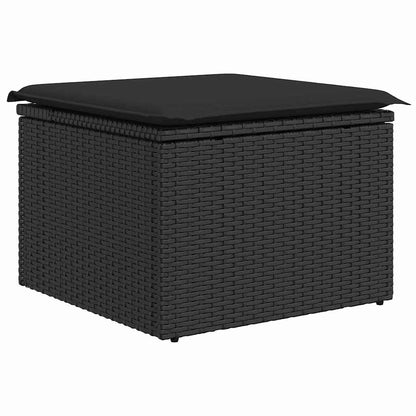 4-Teiliges Garten-Sofa-Set Mit Kissen In Aus Poly-Rattan