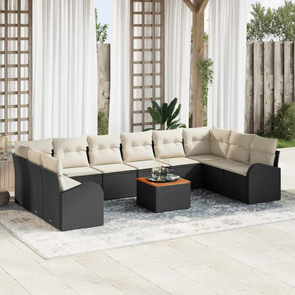 Garten Sofaset 11 Pcs Groß Rattan