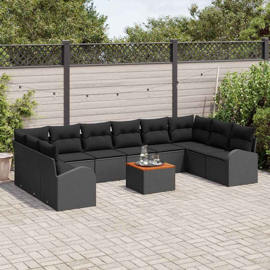Garten Sofaset 11 Pcs Groß Rattan