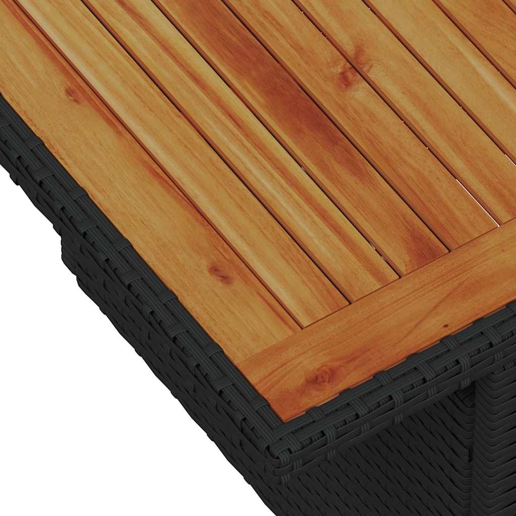 6-Teiliges Gartensofa-Set Mit Kissen Aus Em Poly-Rattan