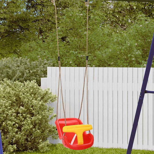 Baby Schaukel Rot 36 X 43 X 42 Cm Kunststoff