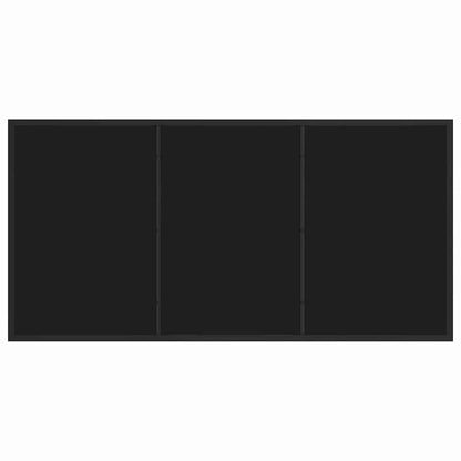 Garten Essgruppe 5 Pcs Braun Und Schwarz 140 X 70 X 73 Cm