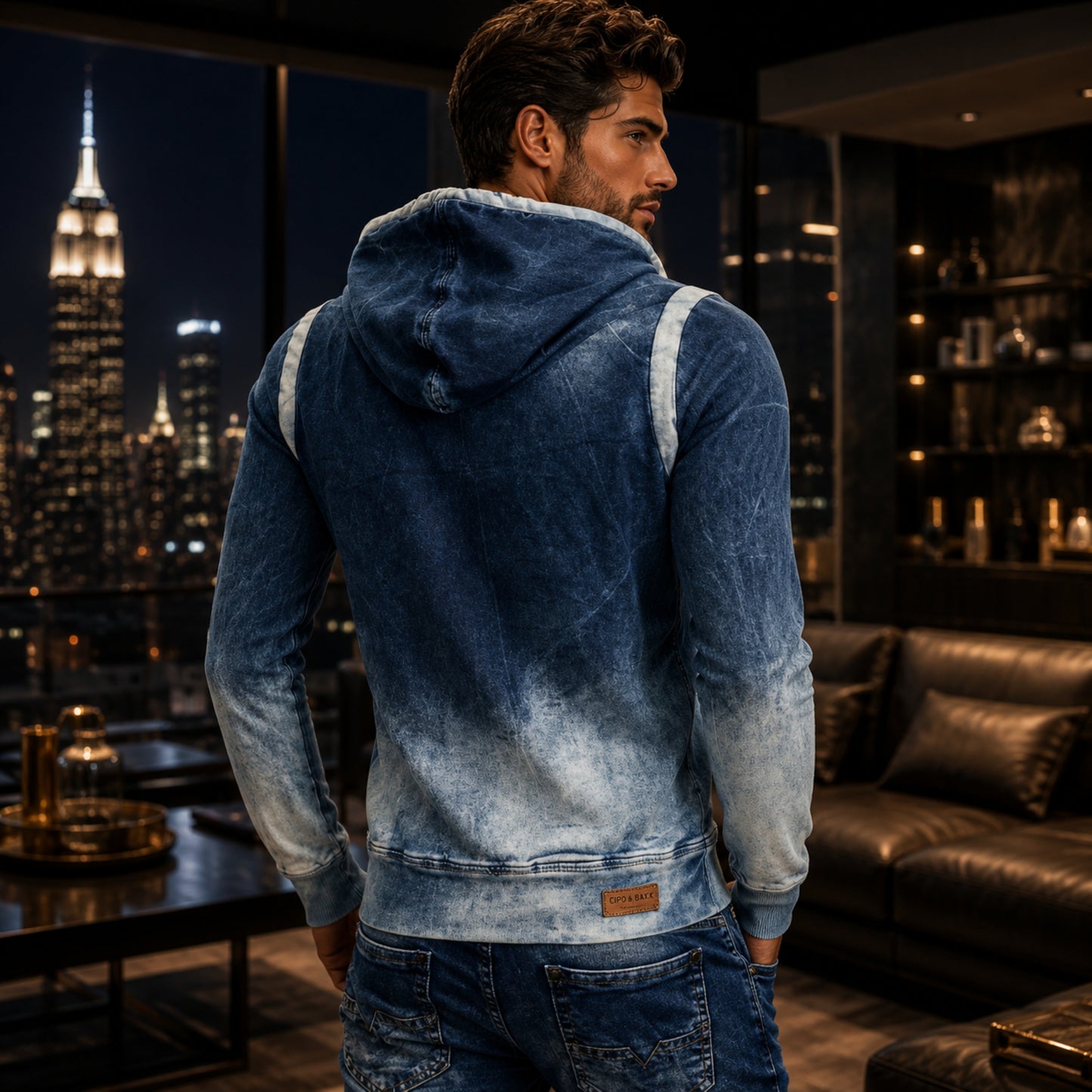 Men's Jeans Jacket - Cipo & Baxx - CJ139A
