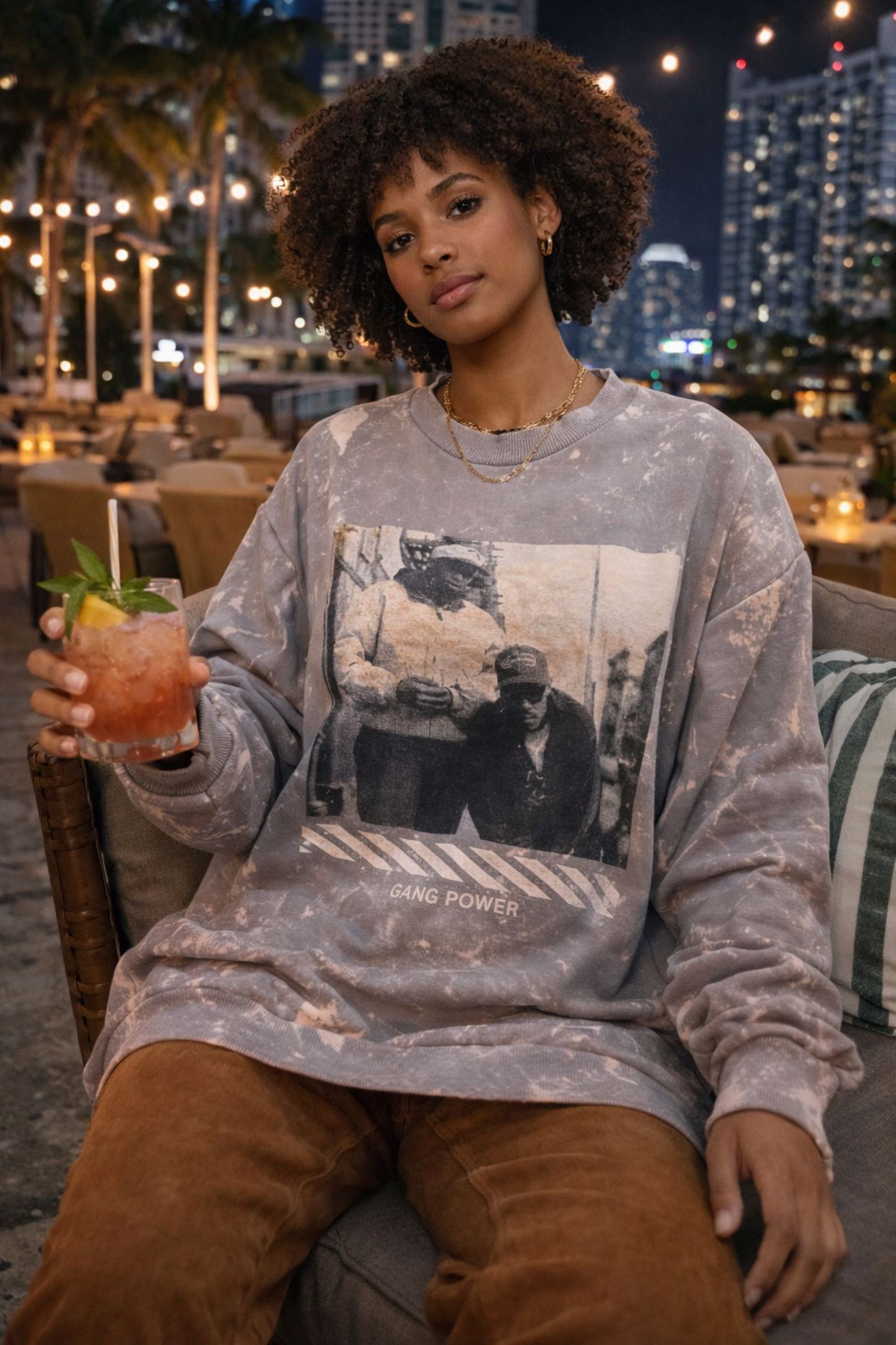 Damen pullover Attenzione