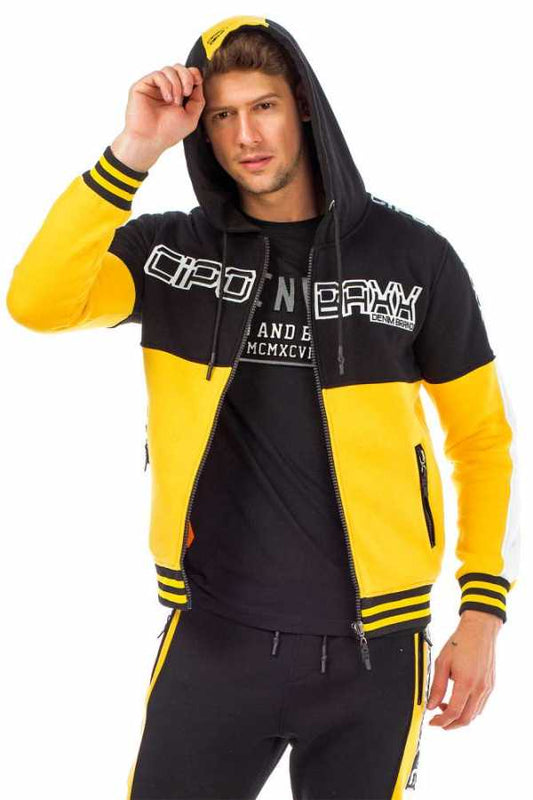 Herren Sweatshirt im coolen Look Cipo & Baxx