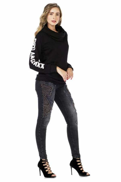 Damen Sweat-shirt Cipo & Baxx