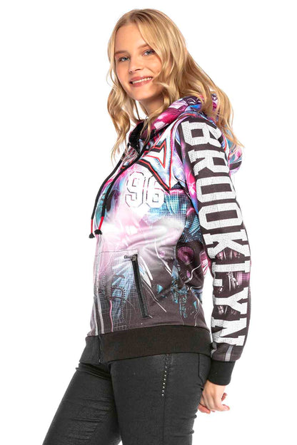 Damen Kapuzensweatshirt Cipo & Baxx