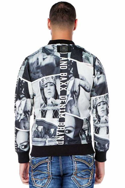 Cipo & Baxx - Herren Bomber Jacket