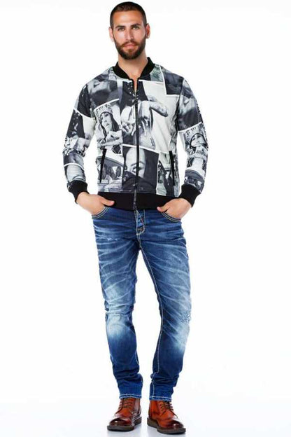 Cipo & Baxx - Herren Bomber Jacket